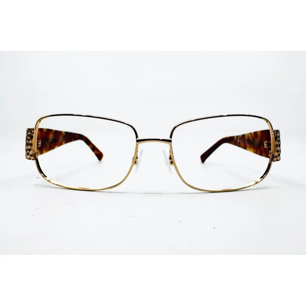 Zyloware Daisy Fuentes Eyeglass Frames Womens Gold Tortoise 108P 057 130